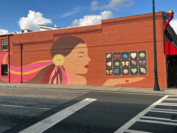 mural in Duluth, Georgia