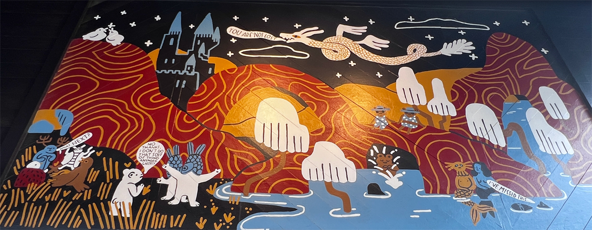 mural in Duluth, Georgia