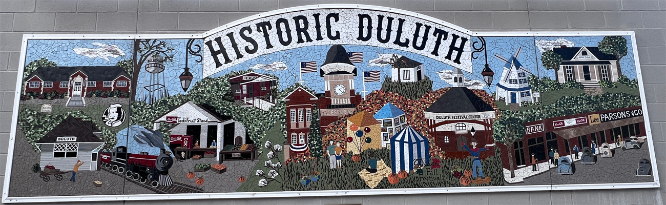 Historic Duluth mural