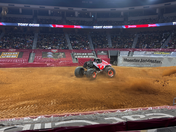 Tony Ochs in ThunderROARus Monster Truck