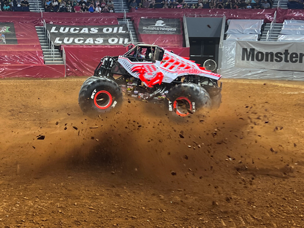 Tony Ochs in ThunderROARus Monster Truck