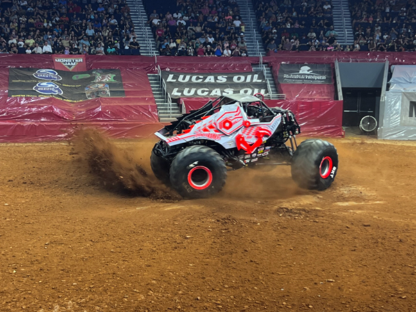 Tony Ochs in ThunderROARus Monster Truck