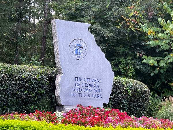 Welcome to Georgia sign