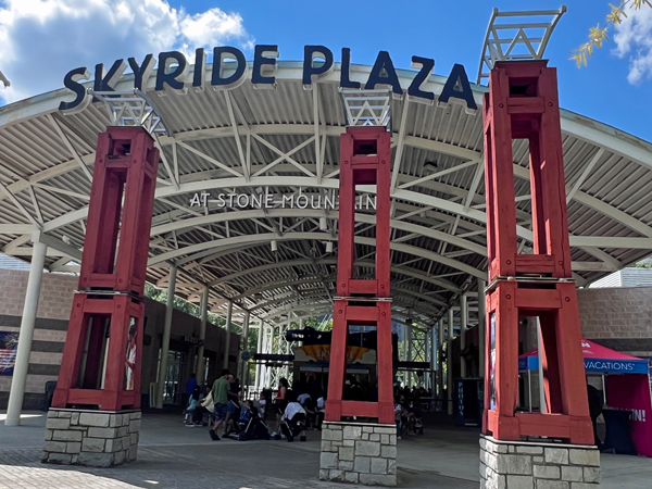 Skyride Plaza at Stone Mountain