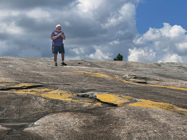 Lee Duquette at Stone Mountain