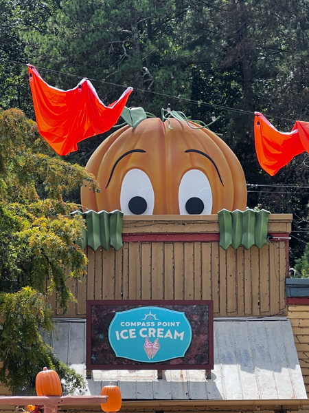 ice cream pumpkin