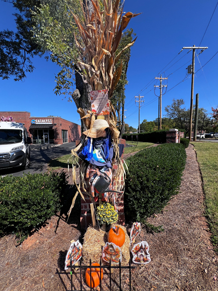 Farmer Kuester scarecrow