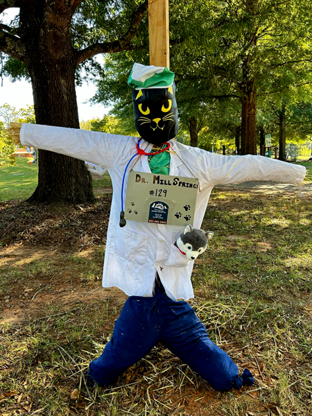 Mill Springs Animal Hospital scarecrow 129