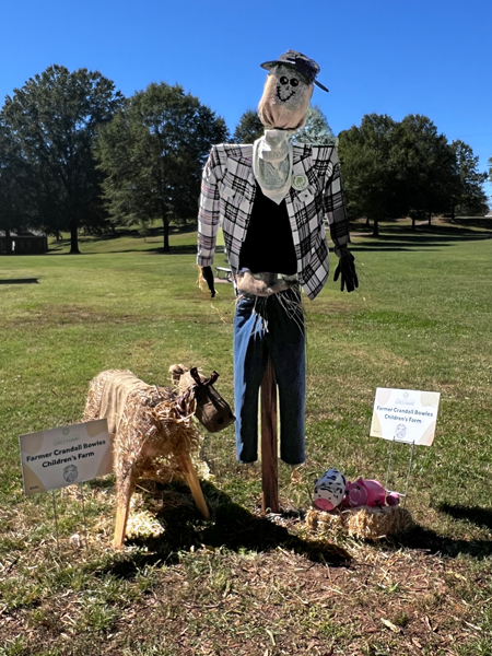 Anne Springs Greenway scarecrow 141