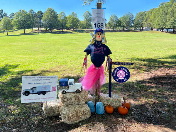 Palmetto Sweets Co scarecrow 158