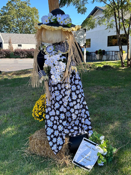 Daisy Mae scarecrow