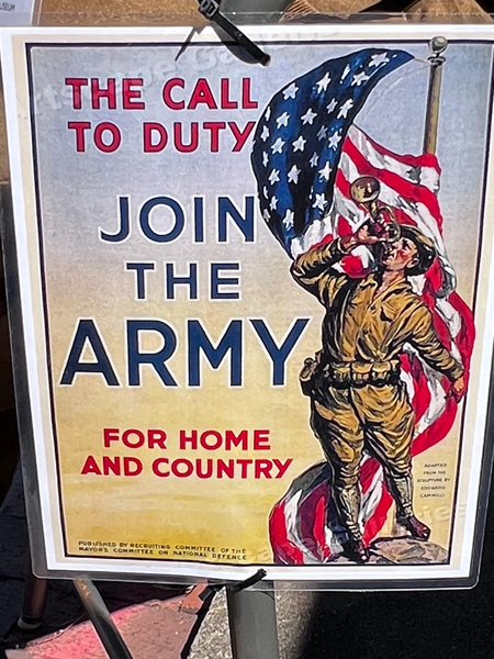 Join The Army sign