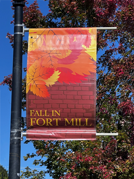 Fall in Fort Mill flag