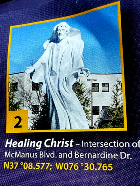 Healing Christ sign