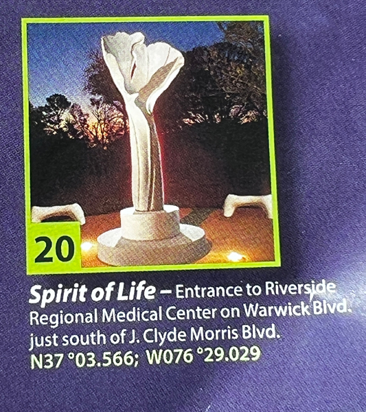 Spirit of Life sculpture sing