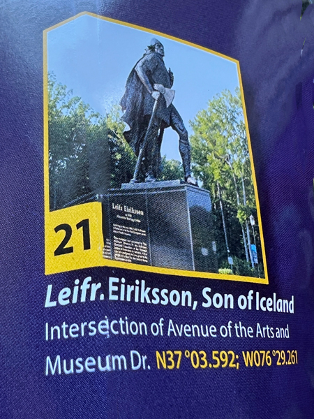 Leifr Eiriksson, Son of Ireland sign