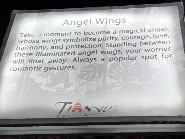 Angel Wings sign