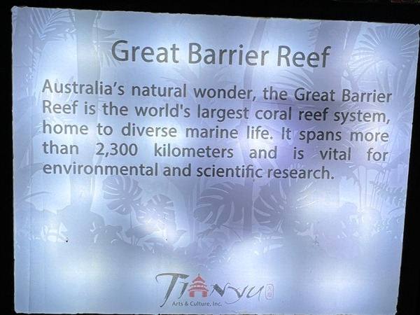 Great Barrier Reef sign