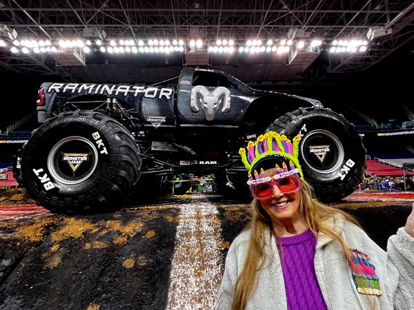 Karen Duquette and Raminator Monster Truck