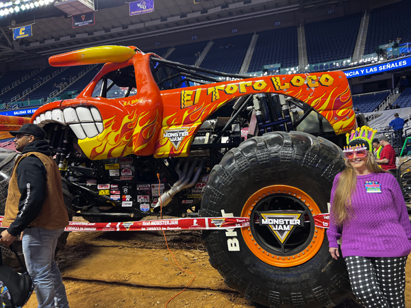 El Toro Loco Monster Truck and Karen Duquette