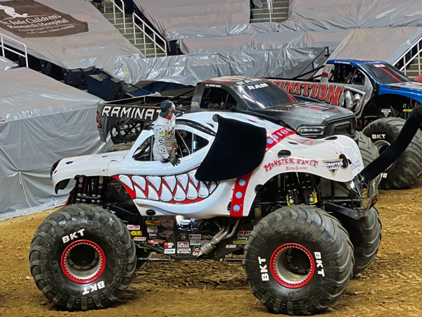 Blake Grange in Monster Mutt Dalmatian