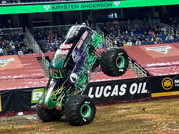 Krysten Anderson in Grave Digger 