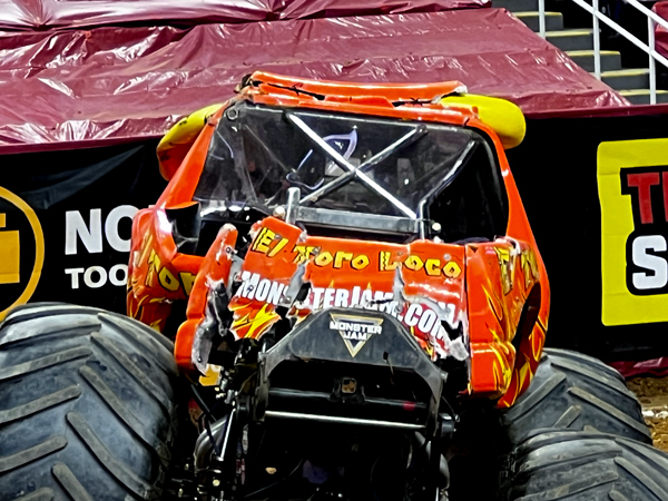 smashed up El Toro Loco