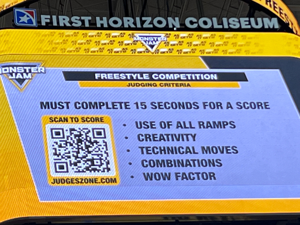 freestyle Compeition judging criteria