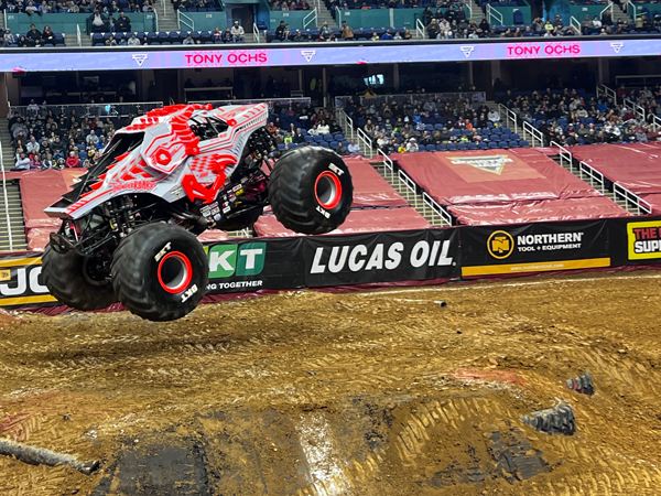 Tony Ochs in ThunderROARus Monster truck