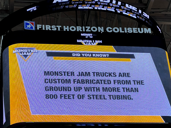 Monster Jam truck information