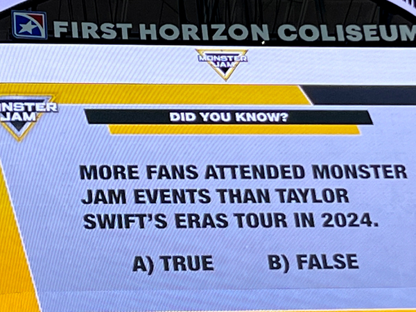 Monster Jam Trivia Question 5