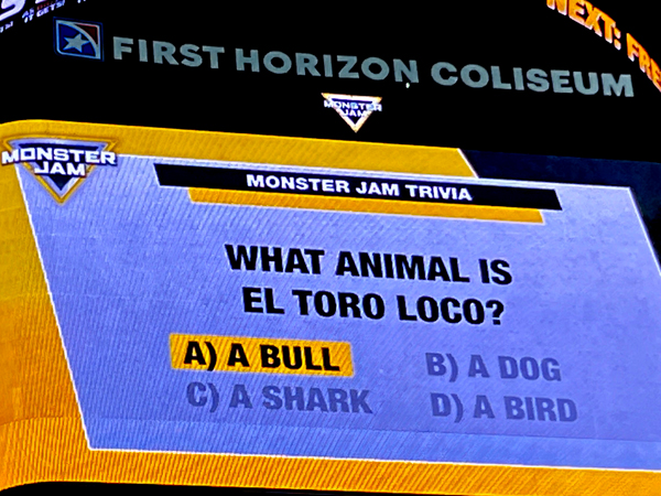 El Toro Loco Monster Truck is a BULL