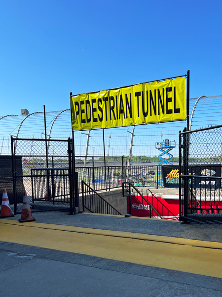 Pedestrian tunner