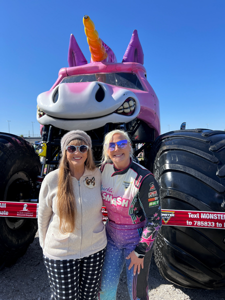 Karen Duquette and Kayla Blood