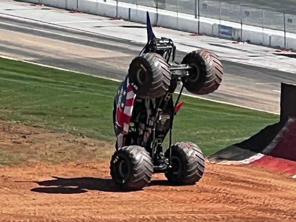 the Star Spangled Magalodon Monster Truck