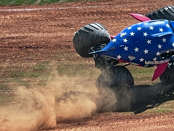 the Star Spangled Magalodon Monster Truck