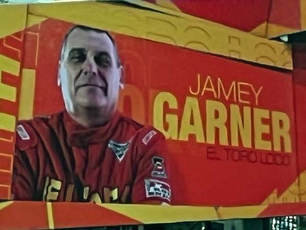 Jamey Garner, driver of El toro Loco