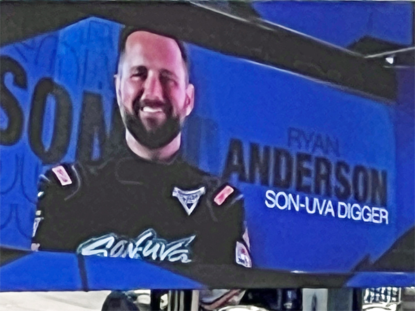 Ryan Anderson, driver of Son0Uva-Digger