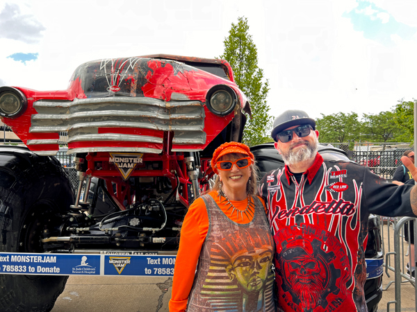 Karen Duquete and Mike Christensen
