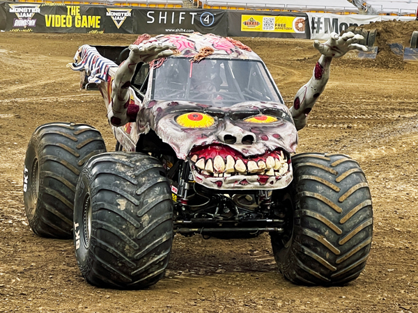 Zombie Monstur Truck