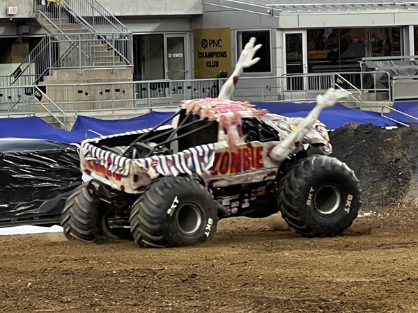 Zombie Monstur Truck