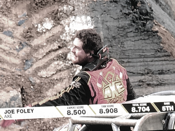 Joe Foley, driver of Axe Monster Truck
