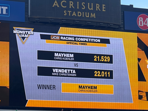 Chris Koehler in Mayhem won this round