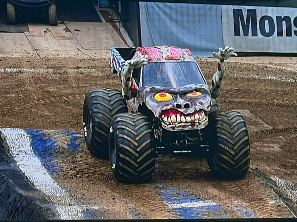 Zombie monster truck