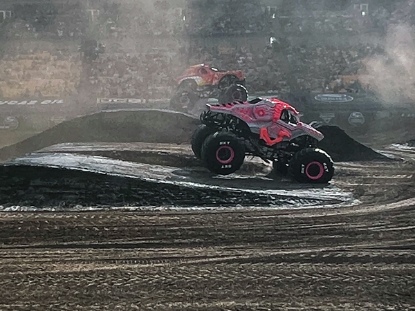 ThunderROARus. and El Toro Loco monster Trucks
