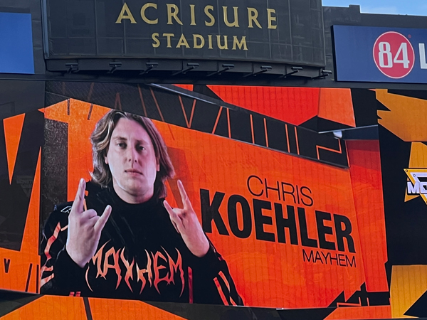 Chris Koehler, driver of mayhem