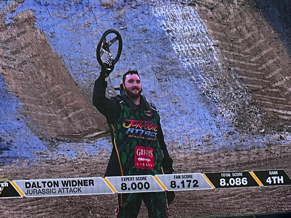 Dalton Widner, dirver of Jurassic Attack