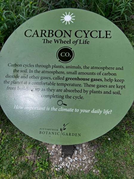 Carbon Cycle sign