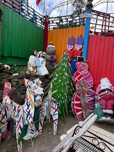 Christmas stuff at Randyland