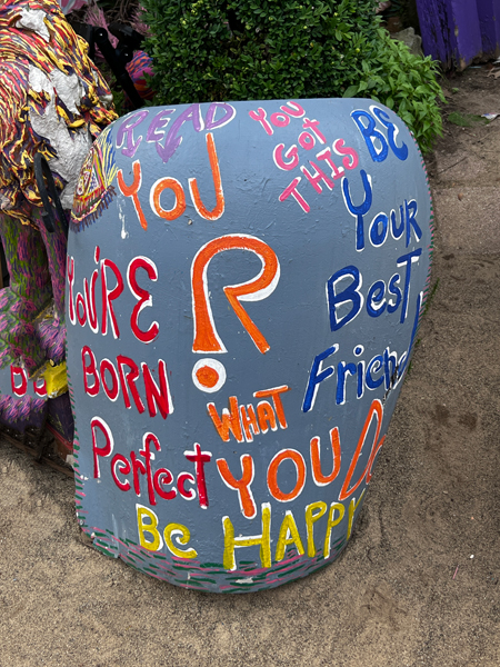 vase at Randyland